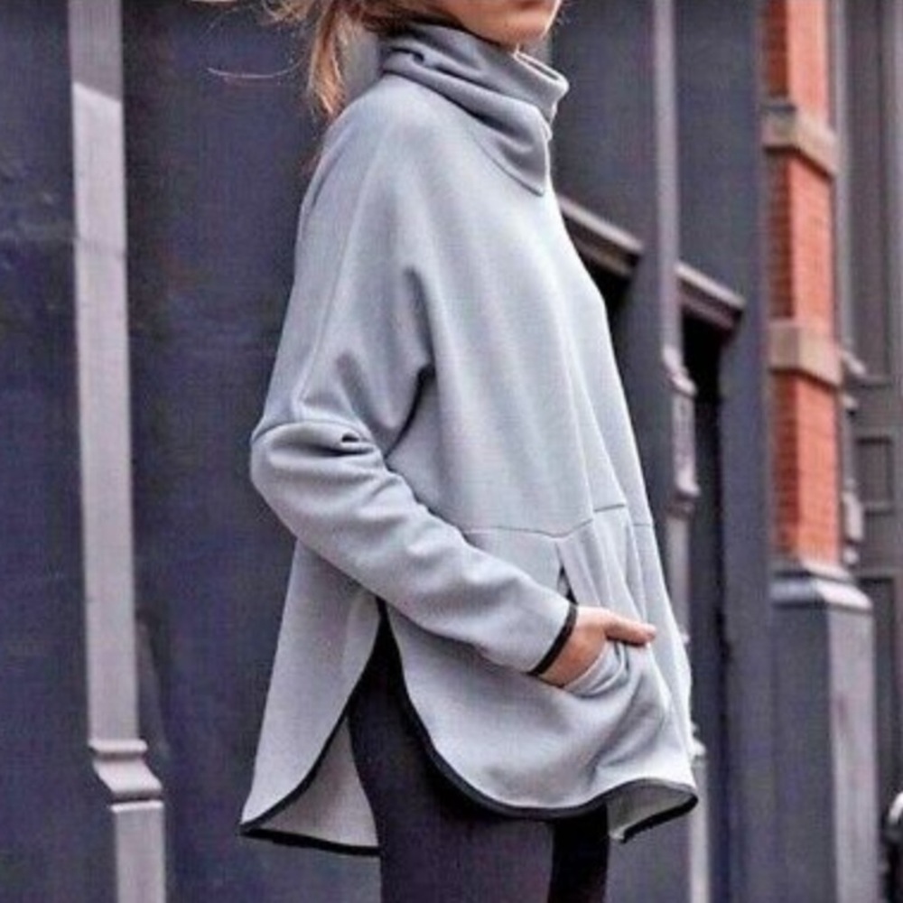 North Face Slacker Poncho Grey